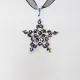 Star - Corvus-Black Organza - 1